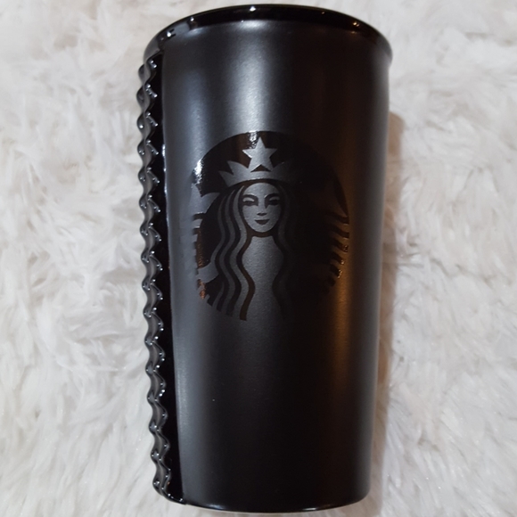 Starbucks Other - 2015 Starbucks Studded Black Travel Mug